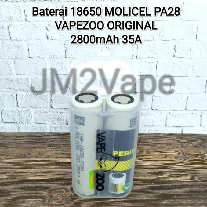 Baterai 18650 Molicel PA28 byVapezoo