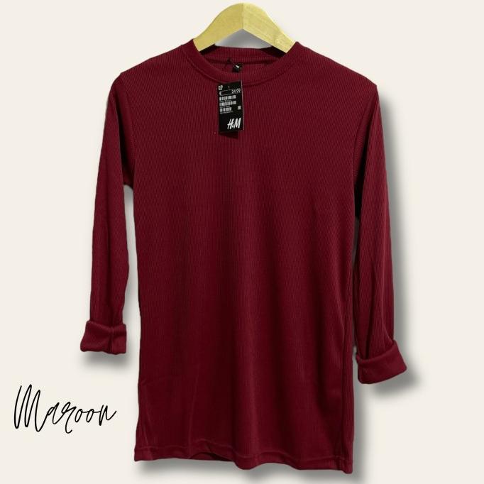 Kaos Rib Korean Hm
