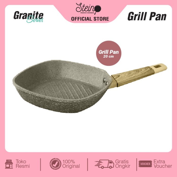 Promo Panci Steincookware Paket Onyx Set Panci Stein Granite Onyx Series