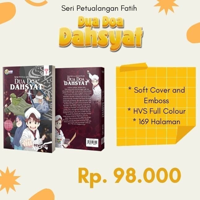 

Baru!! Buku Anak Seri Petualangan Fatih Jilid 5 Dua Doa Dahsyat