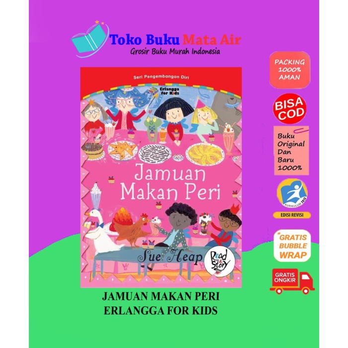 

Sale!! SERI PENGEMBANGAN DIRI JAMUAN MAKAN PERI SUE HEAP FOR KIDS