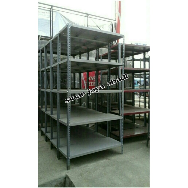 

Rak Besi File, Gudang Serbaguna Uk 200X100X40