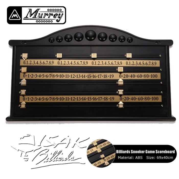 Fines Snooker Scoreboard Billiard - Papan Skor Meja Billiard Snooker