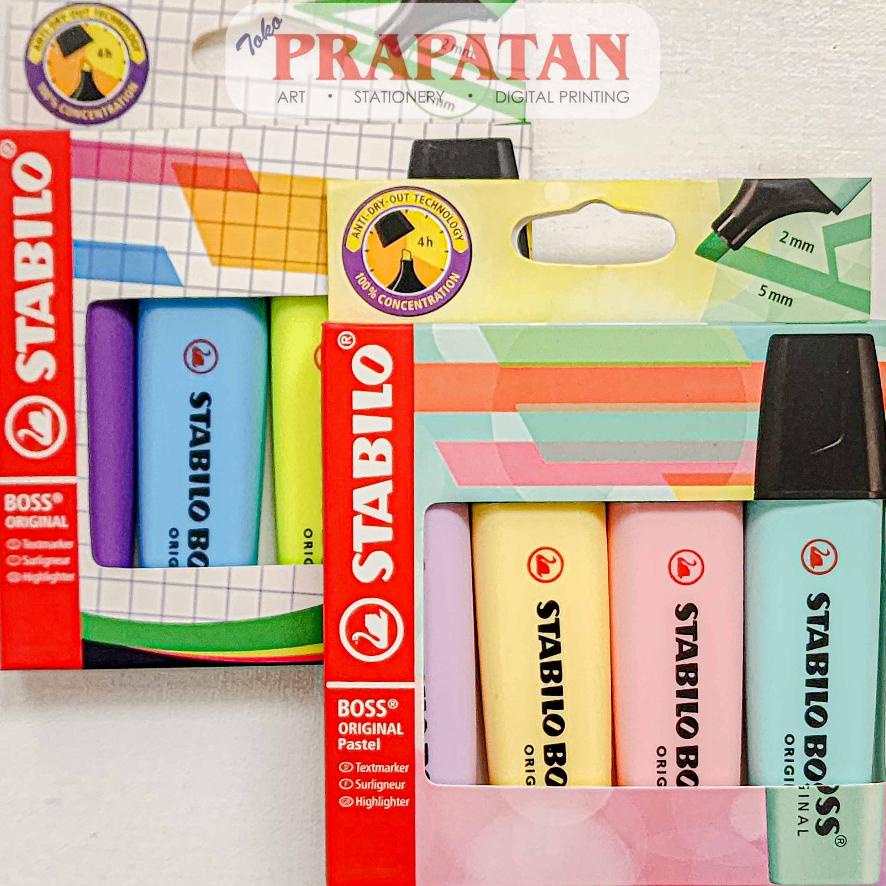 

Stabilo Boss Highlighter Set 4C | Anda Warna