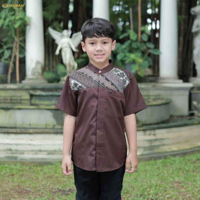 [SYAR'I TILL JANNAH] SARIMBIT MICHAN 2023 - HILYA RAYA FAMILY BROWN & Tunik Alea Raya SARIMBIT