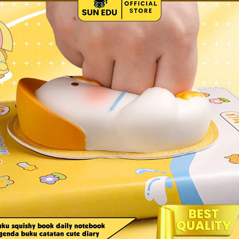 

Buku Squishy Book Daily Notebook/ Agenda Buku Catatan Cute Diary