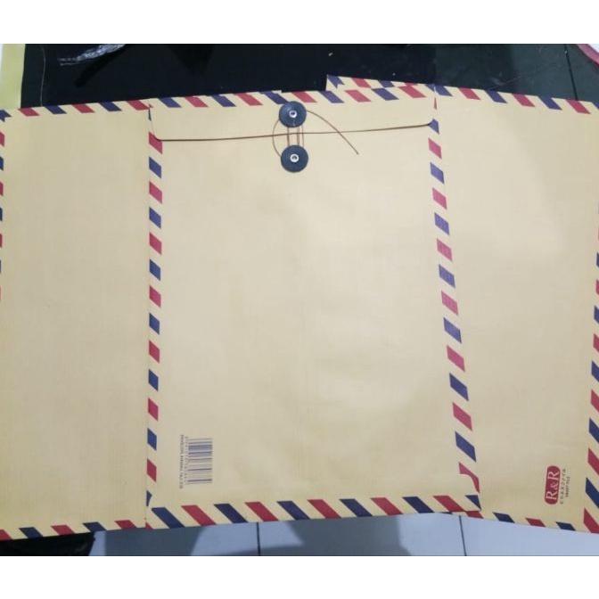 

1Pak (50Lembar) Amplop Coklat Air Mail R&R