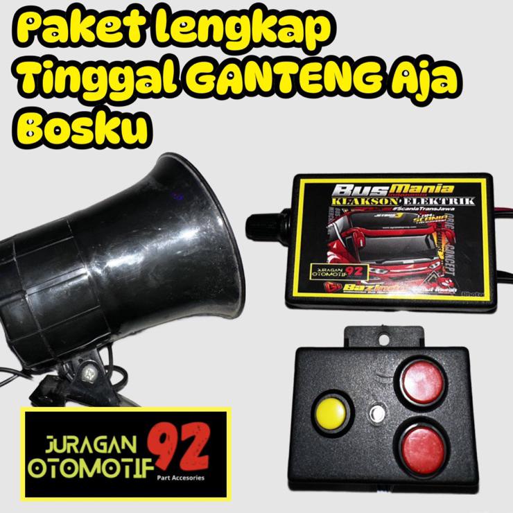 Klakson Suara Bus Basuri Telolet Kiw Motor