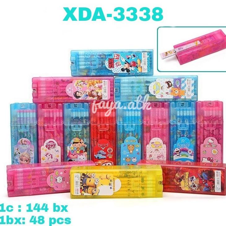 

Sil Ghapus Kter Lucu Paket Alat Tulis Sil Kayu 2B Set Isi 36 Pcs Souvenir Ultah Anak