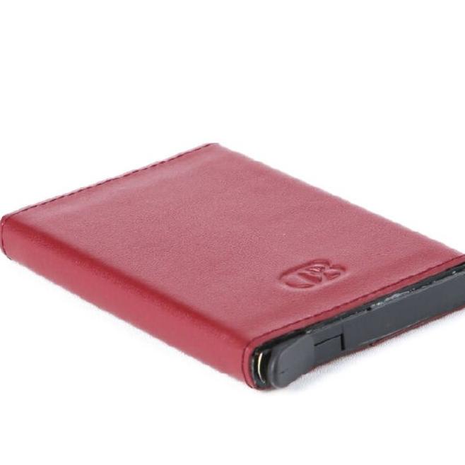 Obermain Dompet Kartu Pria Belton Cardholder Maroon Obw491Mr