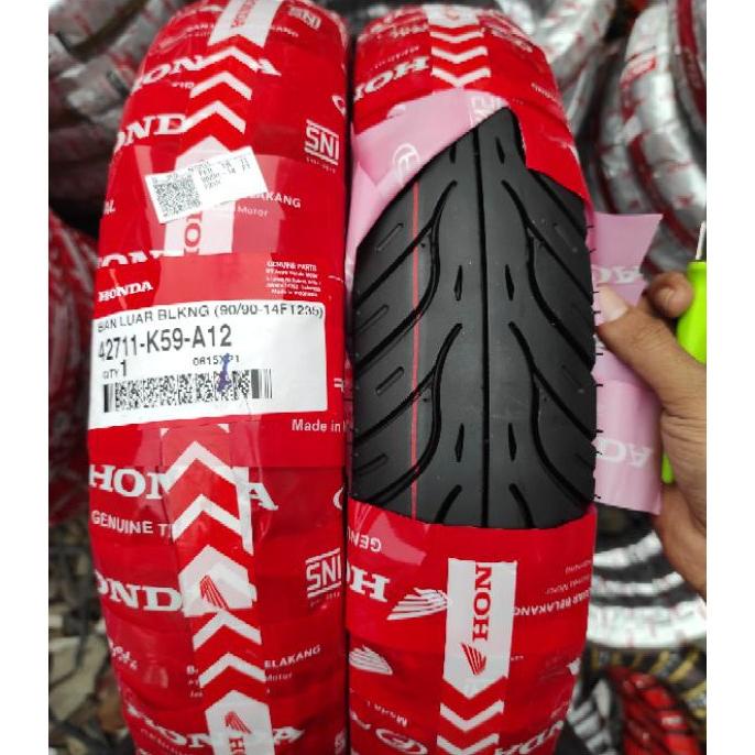 Ban Tubles Matic Honda Federal Matic 90/90.14 Free Til Untuk Ban Belakang Matic Beat.Vario.Scoopy