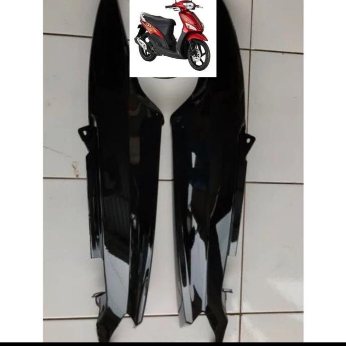 FOR SALE COVER BODY BELAKANG KIRI KANAN HITAM MIO SPORTY KARBURATOR 2004 - 2011 MURAH