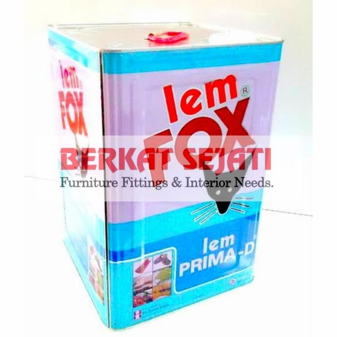 Lem Fox Prima D 14 Kg Lem Hpl Edging Lem Kuning Fox Termurah