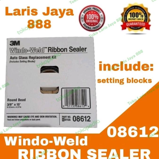 Window Weld 3M Ribbon Sealer 8612 Termurah