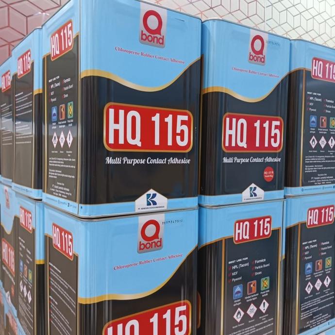 Lem Kuning Q Bond Hq 115 B @9.5 Kg / Qbond Lem Serbaguna / Q-Bond Termurah