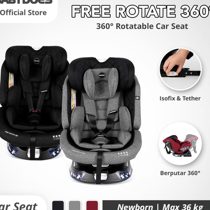 Carseat Babydoes Ch 8749 / 8089 Free Rotate 360