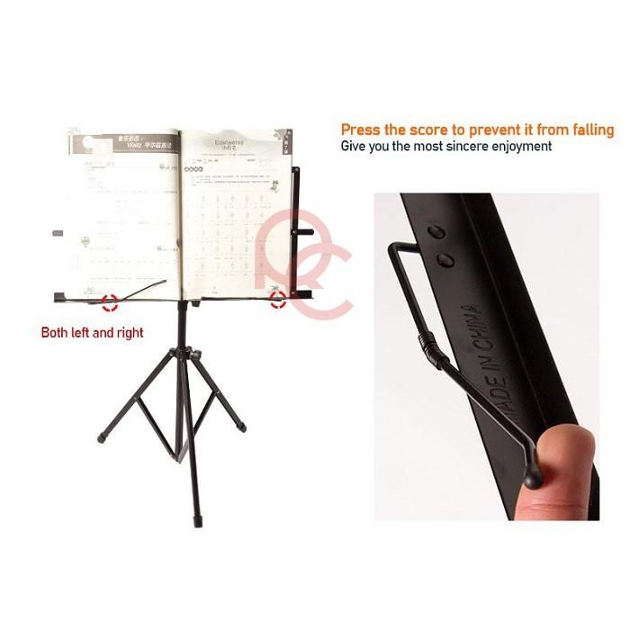 Stand Partitur - Terlaris Stand Partitur Sheet Musik / Tripod Stand Partitur Book