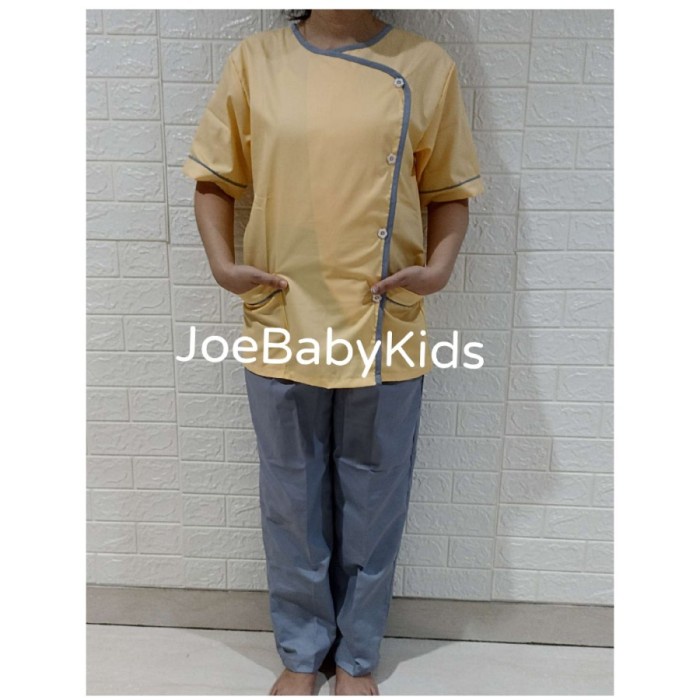 Keshwari Seragam Suster Batik / Baju Baby Sitter Batik/Setelan Suster