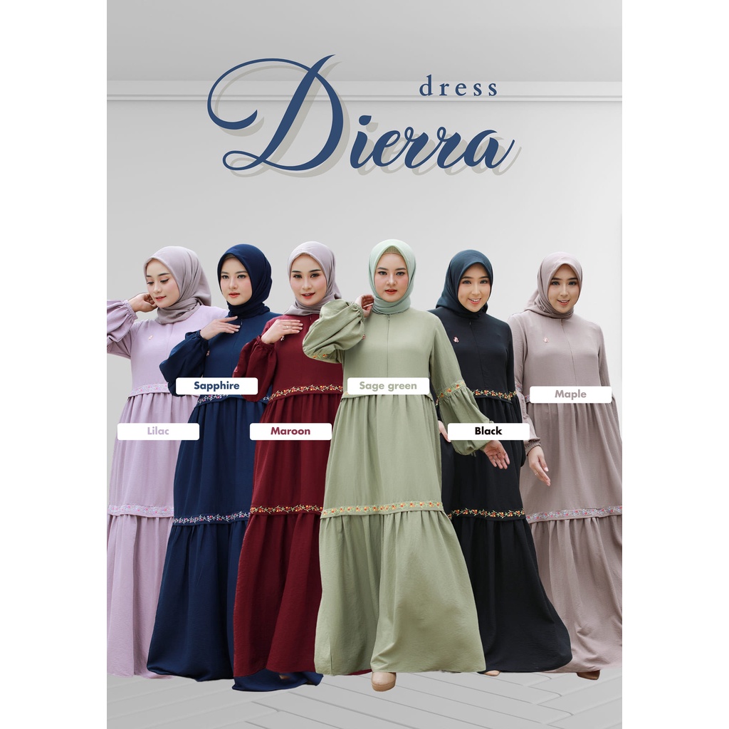 DRESS DIERRA BY LINALIVIA HIJAB