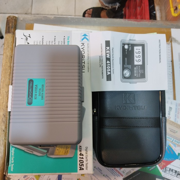 Terbaru Kyoritsu 4105A Earth Tester / Grounding Tester 4105A Kyoritsu Promo Terlaris