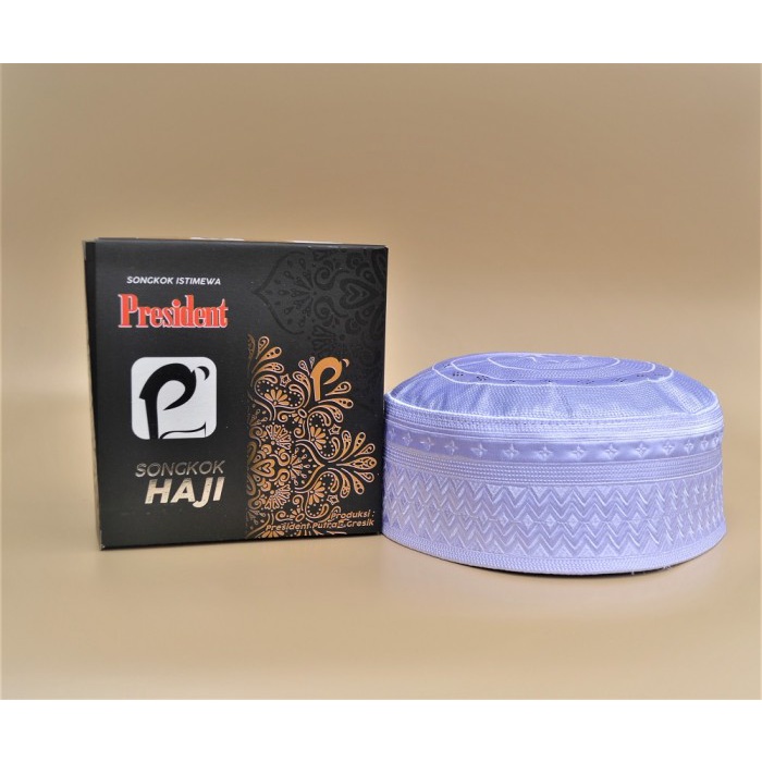 Songkok Haji Peci Putih President Kopiah Songkok Haji Putih Al Lathif