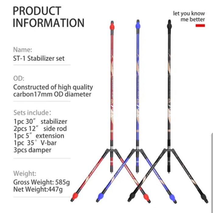Promo Stabilizer Nika Archery Panahan