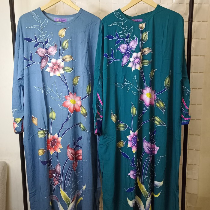 Daster Gamis Jumbo Motif Bunga Kecil Ready