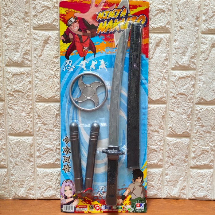 

Mainan Pedang Pedangan Ninja Arms Bahan Plastik