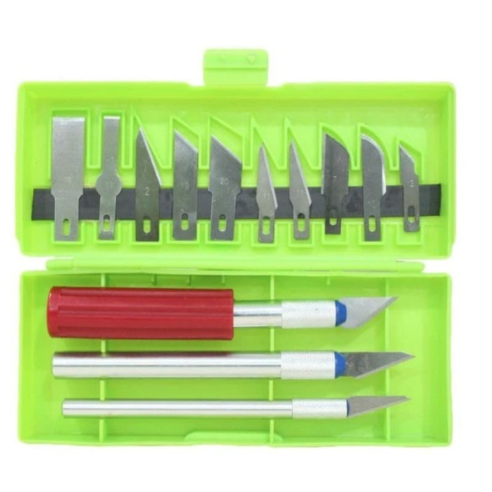 

1 Set Pisau Ukir 13 Pcs