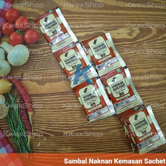 

Kemasan 10 Sachet Sambal Naknan Khas Surabaya Mirip Sambal Bu Rudi 16n