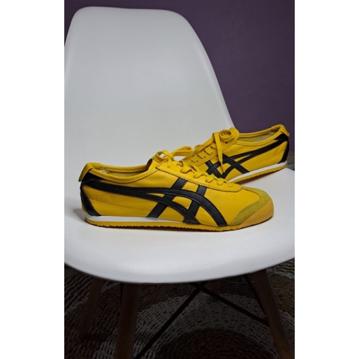 SEPATU ASICS ONITSUKA TIGER MEXICO 66 KILLBILL “YELLOW BLACK" ORIGINAL MADE IN INDONESIA BNWB