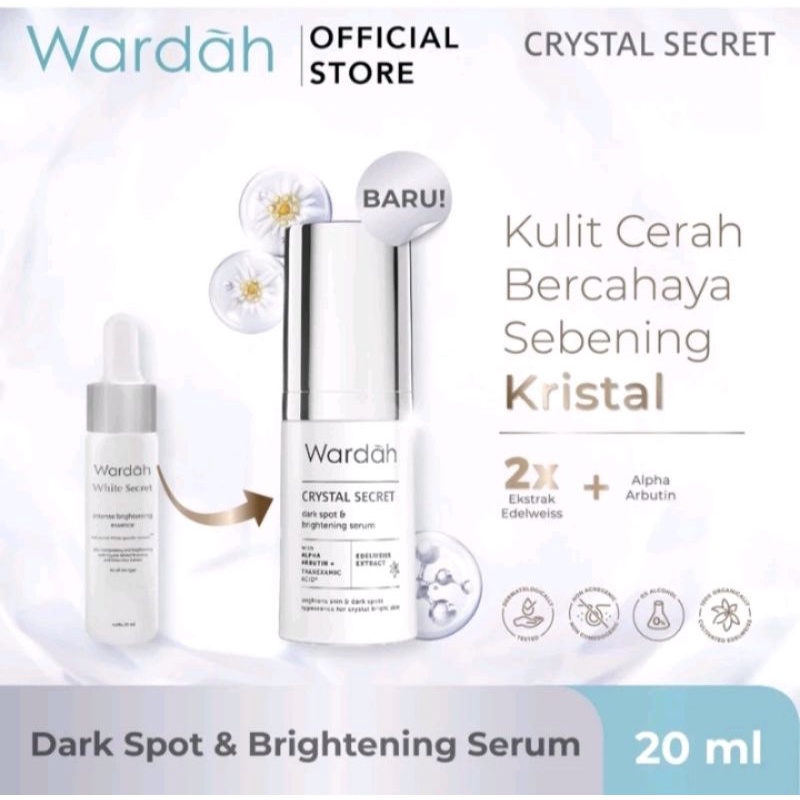 serum Wardah crystal secret