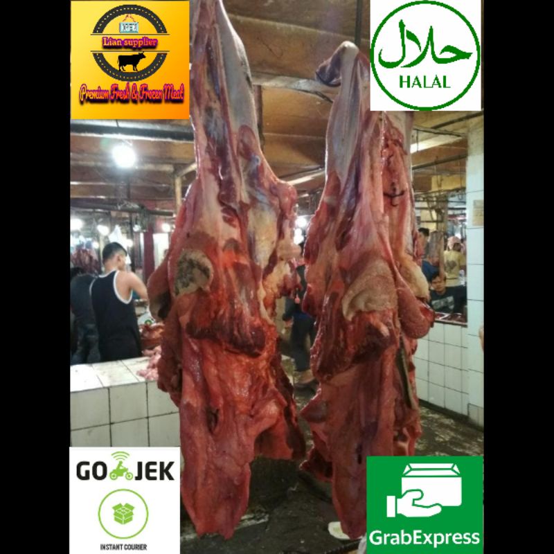 

daging kepala sapi lokal