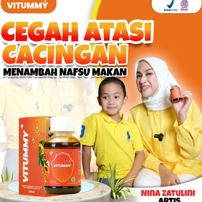 

VITUMMY - Madu Herbal Suplemen Vitamin Solusi Atasi Cacingan Pada Anak
