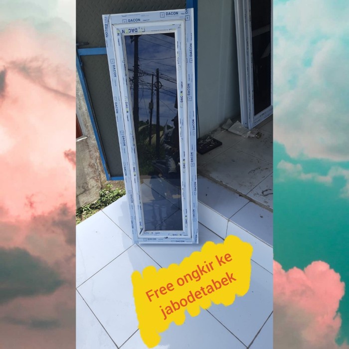 Promo Jendela Aluminium 120X50