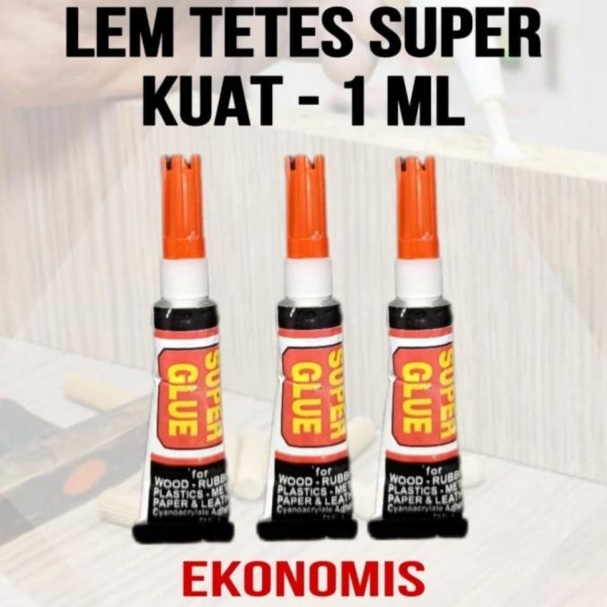 

Buruan serbu] Lem Setan Tetes Korea Super Instan Glue Kuat Serbaguna Epotec Perekat