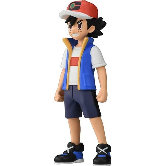 Promo Takara Tomy Pokemon Moncolle Trainer Collection - Ash Ketchum/Satoshi
