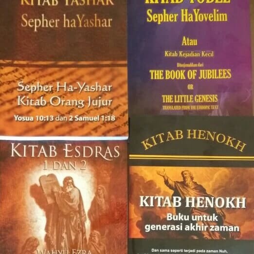 Kitab Ibrani Pendukung Alkitab Yashar Yobel Henokh Esdras