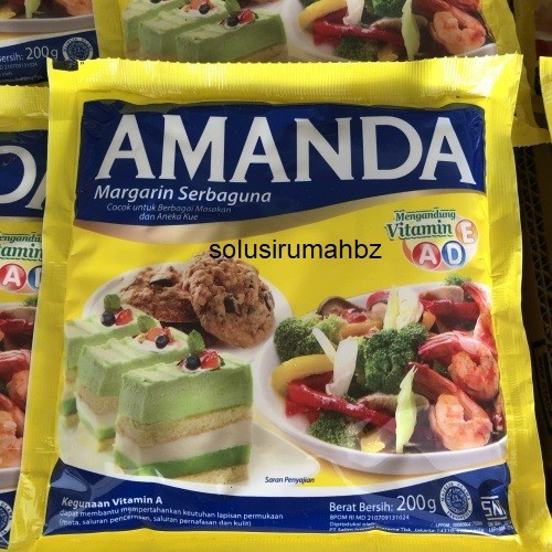 

*:*:*:*:*] persachet Margarin amanda 200gr 200g 200 g gr sachet kelapa sawit oil