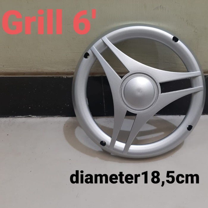 yang dicari] Grill 6 inch diameter 18,5cm gril speaker 6'