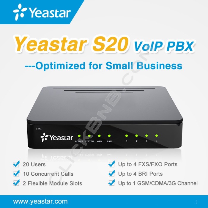 YEASTAR S20 IP PBX