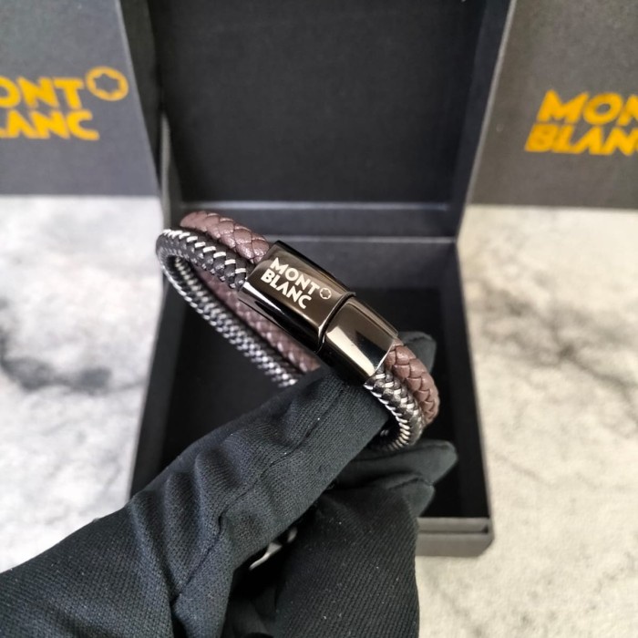 Gelang - Gelang Tangan Pria Branded Import Mb-002 Fashion Pria Import
