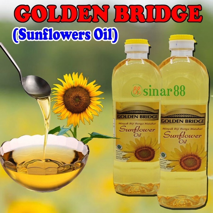 

] Golden Bridge Sunflower Oil 1ltr