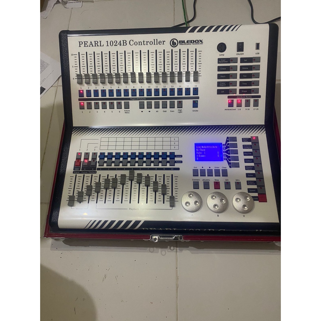 MIXER MINI PEARL 1024B PRO FREE HARDCASE, USB ,LAMPU