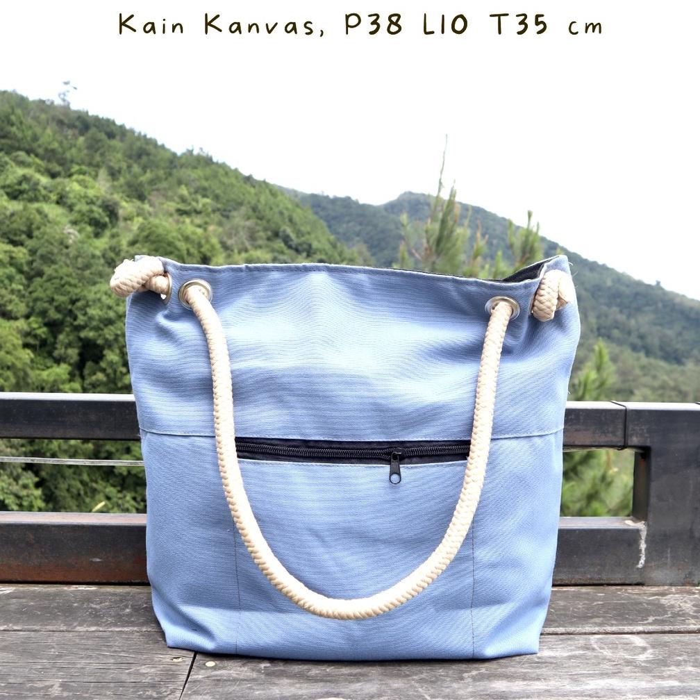 BISA COD COD DAN FREE ONGKIR JUAL TAS TOTEBAG KULIAH KONDANGAN JALAN JALAN TOTE KANVAS WARNA TALI SU