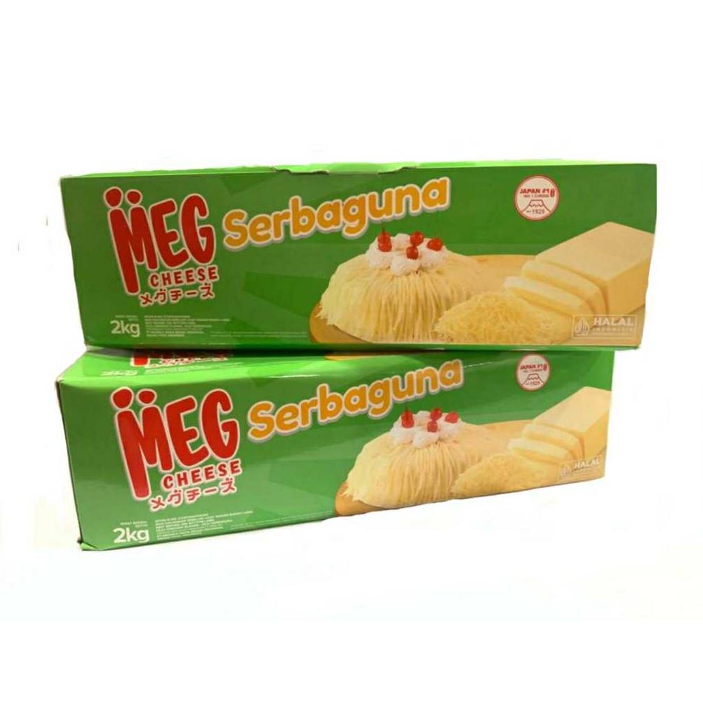 

Ready Keju Cheddar - Cheese Cheddar Meg Serbaguna 2kg