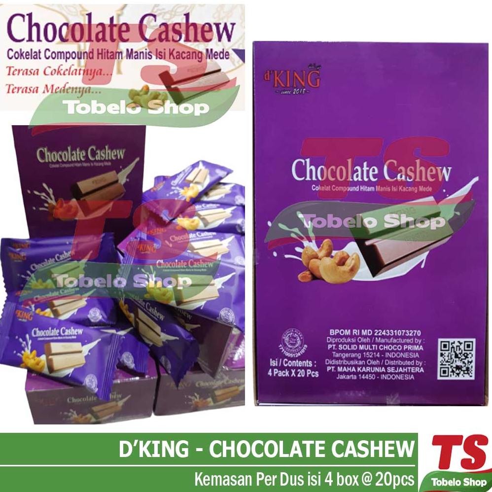 

Ready DKING CASHEW (DUS) / DKING CHOCOLATE CASHEW BISCO / CHOCOLATE CASHEW / D'KING CASHEW / D'KING CHOCOLATE CASHEW / COKLAT CASHEW