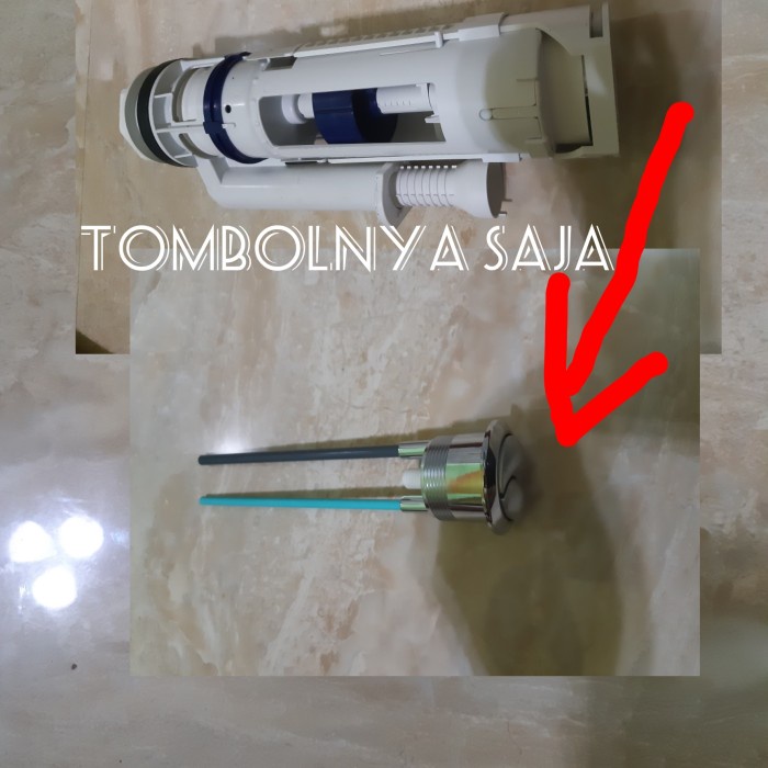 ✅Termurah Tombol 2Flas Kloset Toto Geberit Ori Terbaru