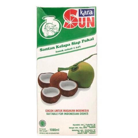 

Ready Sun Kara Santan Kelapa Siap Pakai 1000ml