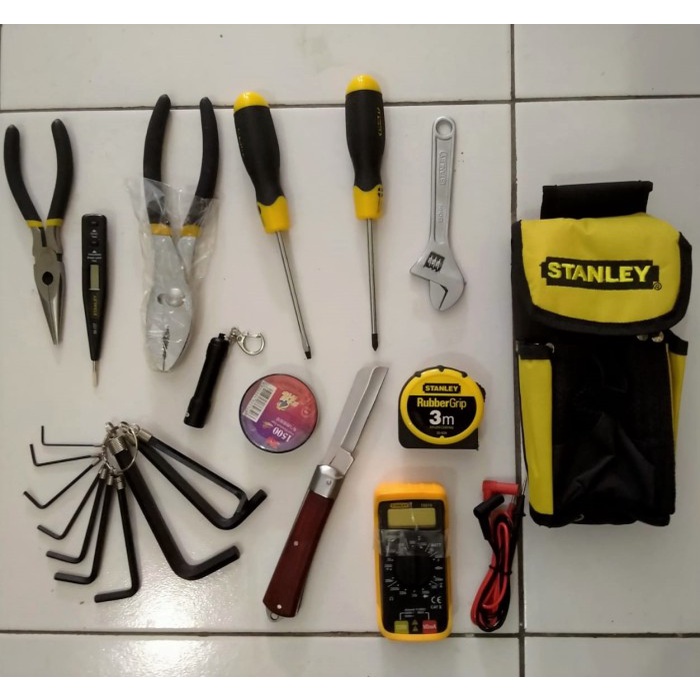 ><><><] STANLEY ELECTRICIAN TOOLS SET 92005